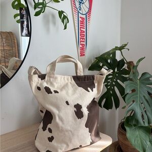 Baggu Duck Bag Cow Print
